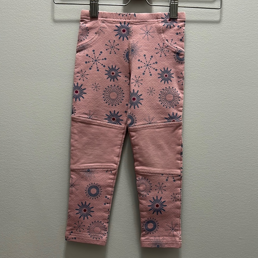 Peekaboo Beans EUC Girls Leggings, Size 4
